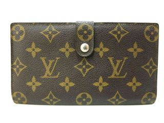 Authentic Louis Vuitton Long Wallet Monogram Continental Malletier Vintage Lv