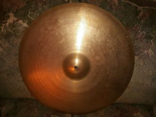 Vintage Zildjian A 20 " Light Ride 1786g Great Jazz Ride Or An Awesome Crash
