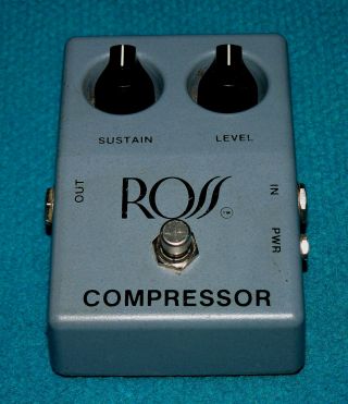 1970s Vintage : Ross Compressor @ Electric Guitar Effects Pedal @