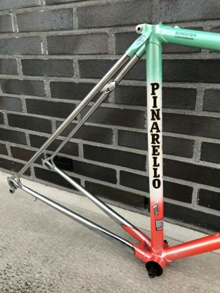 Vintage PINARELLO frameset Spumoni c - t 51 Columbus Cromor VGC 5