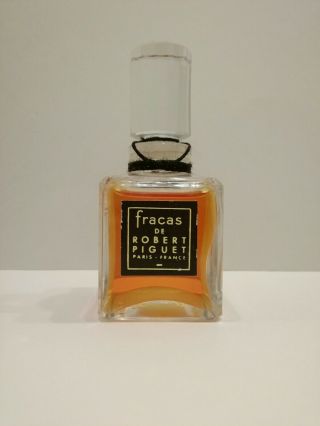 Rare Vintage Robert Piguet Fracas Parfum Extrait 1/2 Oz Pure Perfume.  5 Oz 15 Ml