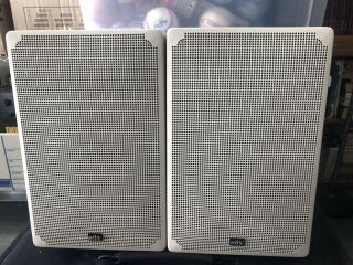 Vintage A/d/s/ L400e Loudspeaker System Bookshelf Speakers Ads White