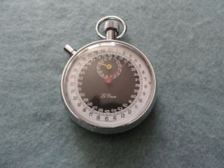 Swiss Made Le Gran Vintage Mechanical Wind Up Stop Watch