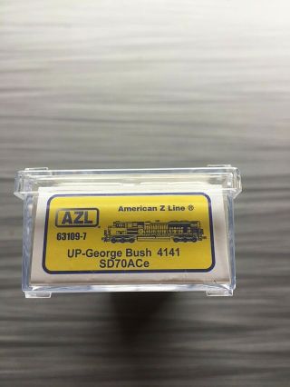 RARE AZL SD70ACE UP Heritage • George Bush RD 4141 ZL - 63109 - 7 z scale 1:220 5