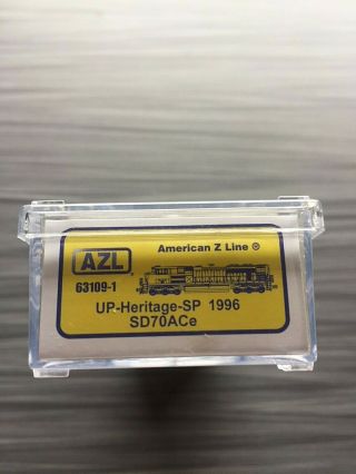 RARE AZL SD70ACE UP Heritage • SP RD 1996 ZL - 63109 - 1 z scale 1:220 5