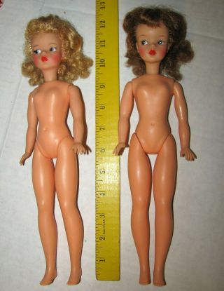 2 Vintage 1960s Ideal Tammy Doll BS - 12 & Clothes 6