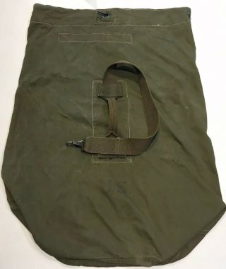 Wwii U.  S.  Army Dated 1945 Dufel Bag