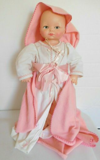 Vintage 1963 Cameo Miss Peep 16 " All Vinyl Baby Doll All