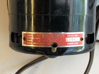 REK - O - KUT Rondine Jr.  L - 34 Vintage Turntable Record Player To Restore 9
