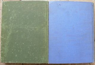 2 Vintage L.  Frank Baum Books THE WIZARD OF OZ,  THE LAND OF OZ 2