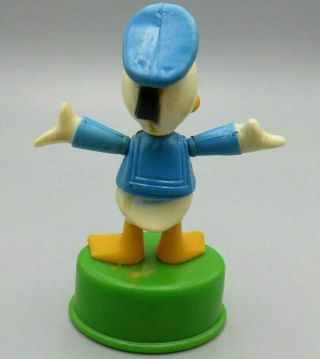 Vintage Gabriel Walt Disney Donald Duck Push Button Puppet Toy 2