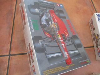 VINTAGE TAMIYA MODEL CAR KITS FERRARI F189 WILLIAMS HONDA RENAULT BENETTON FORD 2