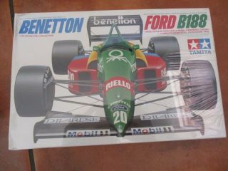 VINTAGE TAMIYA MODEL CAR KITS FERRARI F189 WILLIAMS HONDA RENAULT BENETTON FORD 4