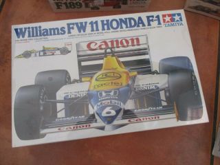 VINTAGE TAMIYA MODEL CAR KITS FERRARI F189 WILLIAMS HONDA RENAULT BENETTON FORD 5