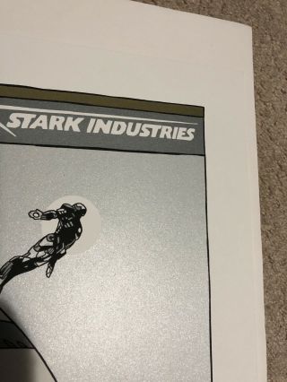 Tyler Stout Iron Man 2 Variant Poster Rare Signed Edition of 130 Mondo Print 6