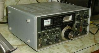 VINTAGE,  YAESU MUSEN,  FT 101EE,  SSB HAM RADIO TRANSCEIVER,  ESTATE,  POWERS UP,  JAPAN,  NR 4