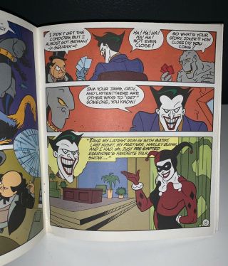 Rare 1993 Almost Got ' im Batman Animated Series VTG Harley Quinn 1st Appr Joker 3