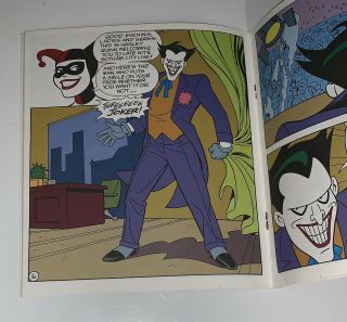 Rare 1993 Almost Got ' im Batman Animated Series VTG Harley Quinn 1st Appr Joker 4
