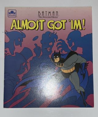 Rare 1993 Almost Got ' im Batman Animated Series VTG Harley Quinn 1st Appr Joker 6