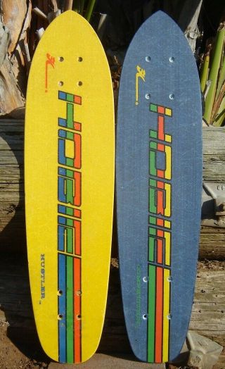 Vintage Nos Hobie Competition Fiberglass Skateboard Deck