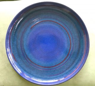 Rare Vintage Heath Ceramics Lg Platter In " Sarape " Glaze