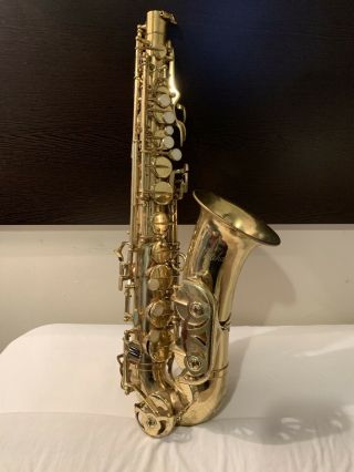 Vintage Yanagisawa Whitehall Alto Saxophone Good Shape Needs Neck