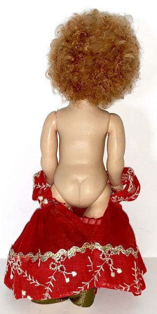Vintage Vogue 1952 - Strung ‘Candee’ GINNY Doll With Reddish Caracul Wig - VHTF 11