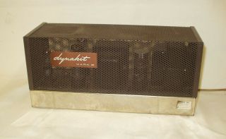 Vintage Amp Dynaco Dynakit Mark 4 Mk Iv El - 34 Tube Audio Amplifier