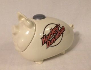 Vintage Harley Davidson 1984 Hog Gas Tank Cookie Jar