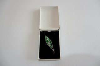 Suffragette 9ct Gold & Enamel 