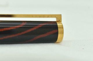 Vintage ST DUPONT Classique Rollerball Pen Laque De Chine Gold Trim 2 5