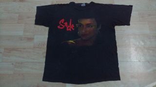 Vtg 2001 Sade Lovers Rock Live Concert Tour T - Shirt Hip Hop Soul Indiesha