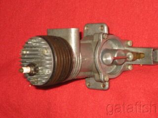 1 VINTAGE ATWOOD CHAMPION 61 GAS SPARK IGNITION MODEL AIRPLANE ENGINE 4