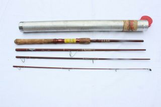 Vintage Fenwick Feralite SF74 - 4 Voyageur 4 Piece Combination Fly/Spinning Rod 2
