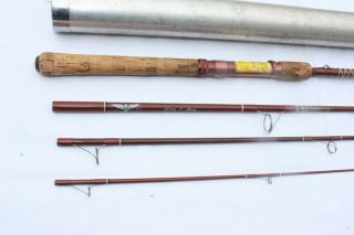Vintage Fenwick Feralite SF74 - 4 Voyageur 4 Piece Combination Fly/Spinning Rod 8