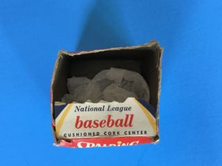 Vintage Spalding Official National League Baseball Warren Giles ' 52 - ' 57 w/Box 3