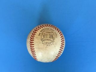 Vintage Spalding Official National League Baseball Warren Giles ' 52 - ' 57 w/Box 7