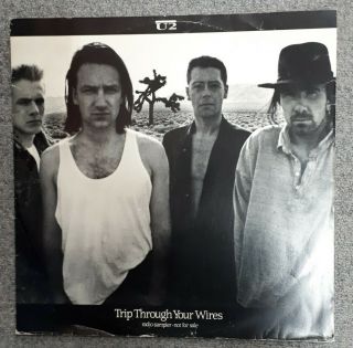 U2 - Trip Through Your Wires - Rare Australian Promo Radio Sampler 12  Ep