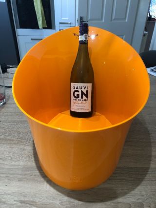 Veuve Cliquot Large Ice Bucket Holds 5 - 6 Bottles