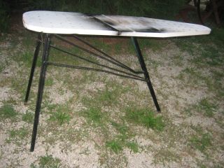 Vintage Metal Clothes Ironing Board