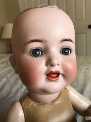 Antique German Doll Baby Kammer Reinhardt K R 126 Simon Halbig 7