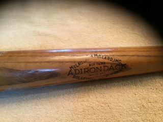 Vintage Adirondack Reverse Stamp Gehrig Style Bat 3