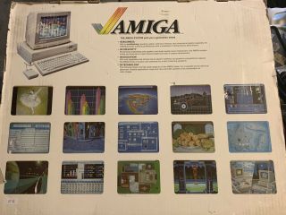 Vintage AMIGA 1000 COMPUTER SYSTEM W/original Box. 3