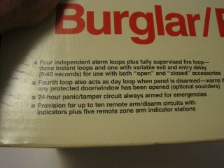 Vintage Radio Shack Safe House Burgular Alarm Center,  49 - 470A,  NIB 4