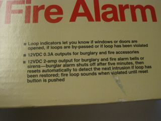 Vintage Radio Shack Safe House Burgular Alarm Center,  49 - 470A,  NIB 5
