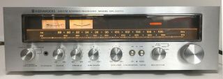 Vintage Kenwood Stereo Receiver Kr - 4070