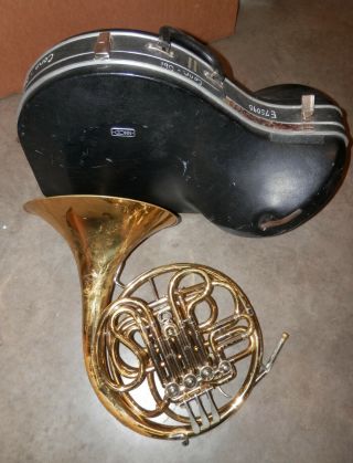 Vintage 1965 Conn 6d Double French Horn Noreserve