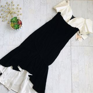 Vintage 80s Jessica Mcclintock Black Velvet Evening Gown Dress Size 13/14 Nwt