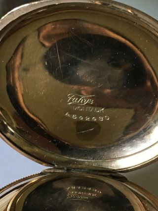 Size 18 Gold filled Elgin National Watch Company pocket watch.  Running 2