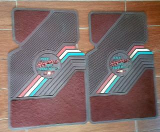 Vintage Chevrolet The Heartbeat Of America Pick Up Truck Car Mats Cheyenne